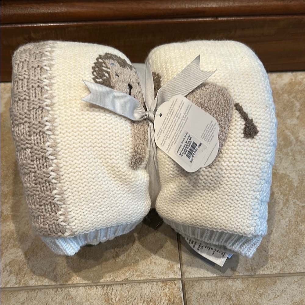 NWT Pottery Barn Baby Boy Blanket